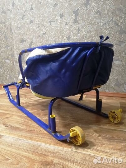 Детские зимние санки