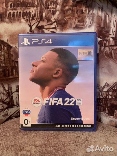 Диски на ps4 fifa 22