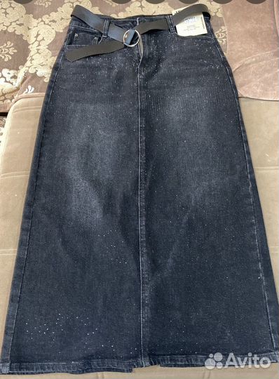 Юбка джинсовая