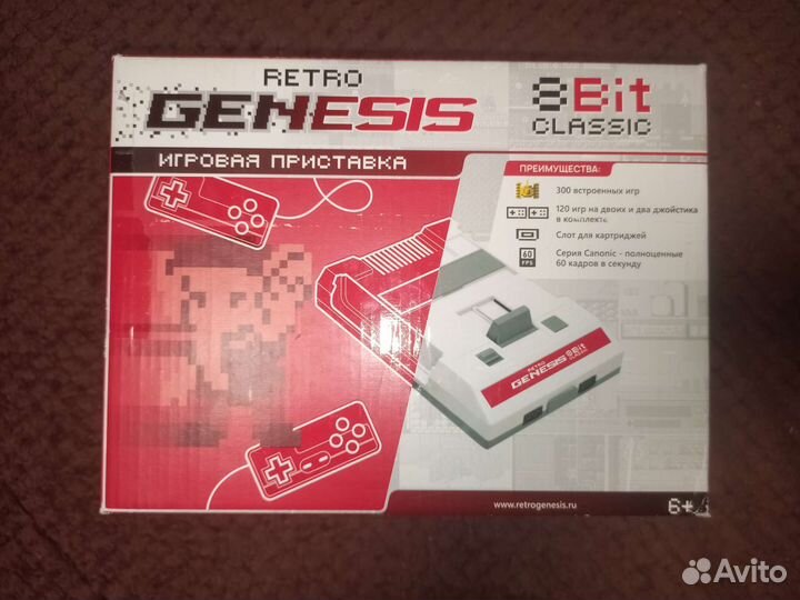 Игровая приставка dendy retro genesis 8 bit