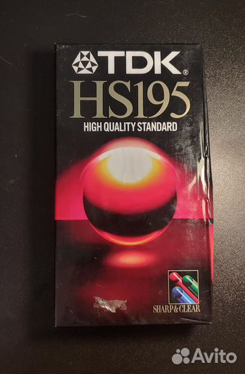 Видеокассета VHS Fuji 180 (новая, запечатанная)