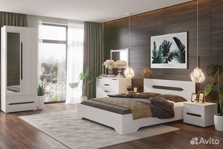 Спальня Валенсия Кровать 1.4 кр 11 с орт.основание