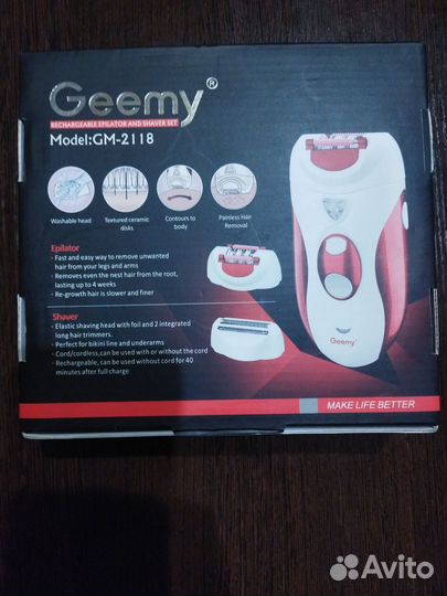 Эпилятор Geemy GM-2118