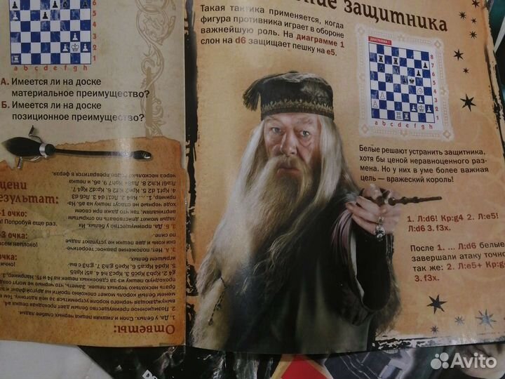 Журналы Гарри Поттер шахматы
