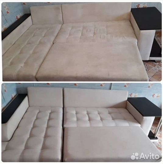 Химчистка мягкой мебели, ковров, удаление запахов