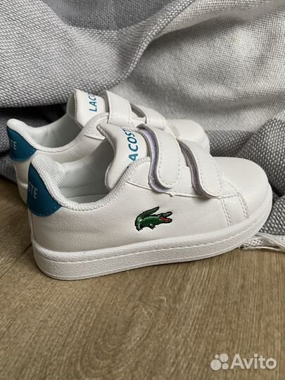 Кроссовки детские Lacoste белые