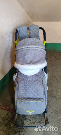 Санки коляска ника кидс