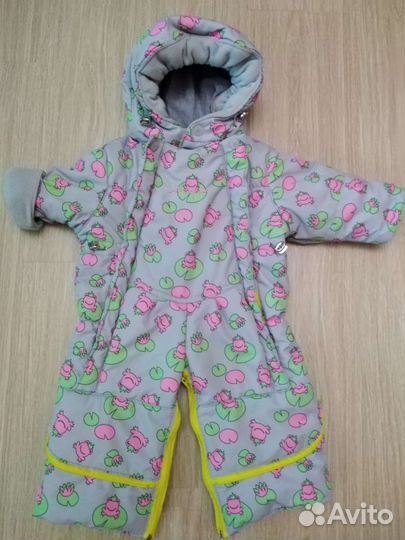 Детский комбинезон конверт зима осень