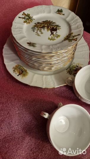 Чайный сервиз Богемия Чехия