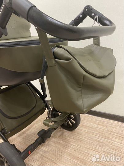 Коляска 2 в 1 anex sport эко кожа