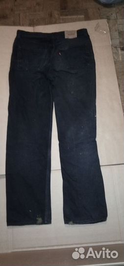 Мужские джинсы levis 501 w33 l32