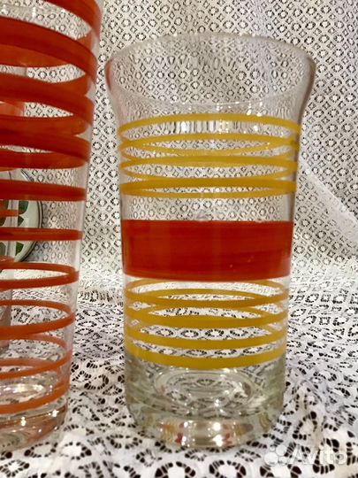 Стаканы СССР серпантин спираль