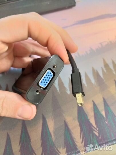 Переходник mini DisplayPort-VGA
