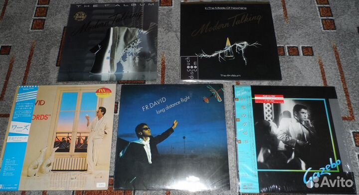 F.R. David / Gazebo / Modern Talking (винил)