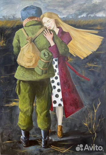 Картина маслом на холсте