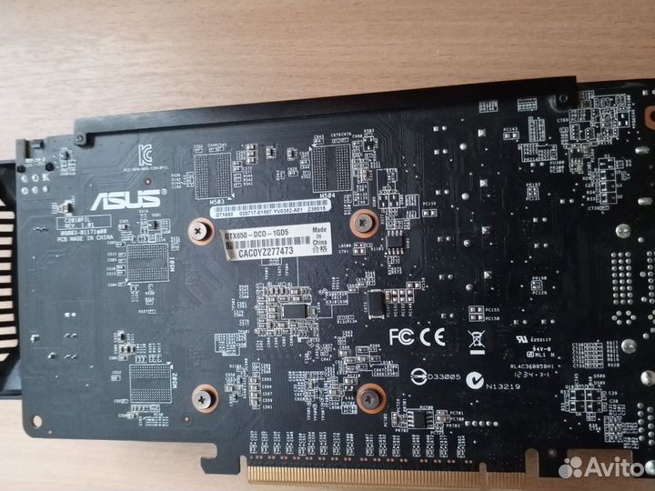 Видеокарта GTX 650 1gb