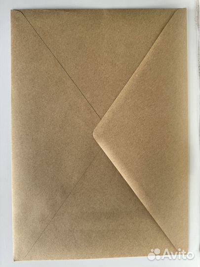 Крафтовые конверты А4 (41шт)