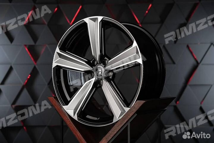 Литой диск в стиле Audi R20 5x112 sv