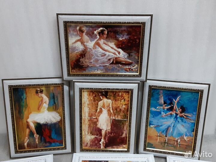 Картины маслом Балерина 20х14 см Корзун В.С. Крым