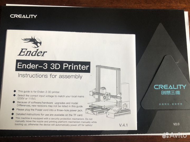3D принтер Creality Ender-3, FDM, набор для сборки