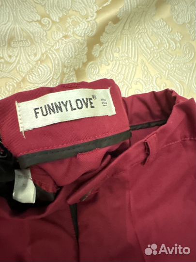 Брюки школьные на резинке120