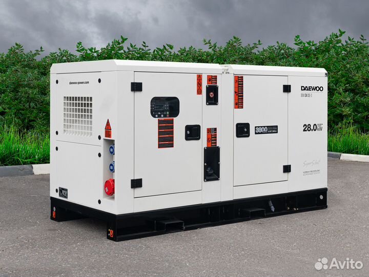 Дизельный генератор daewoo DDW 34 SSE-3