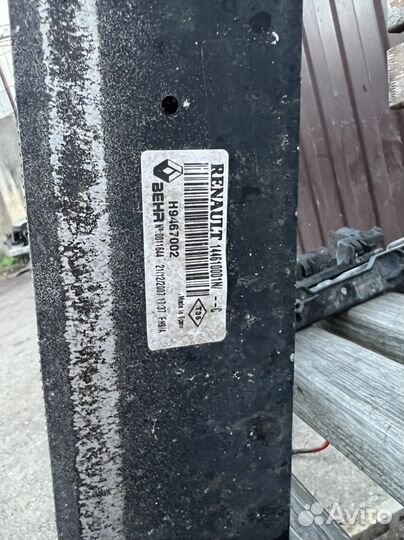 Интеркулер renault laguna 3