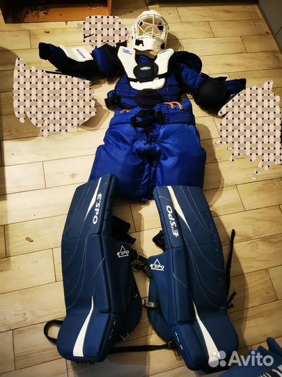 Хоккейная вратарская форма INT на рост 155-176