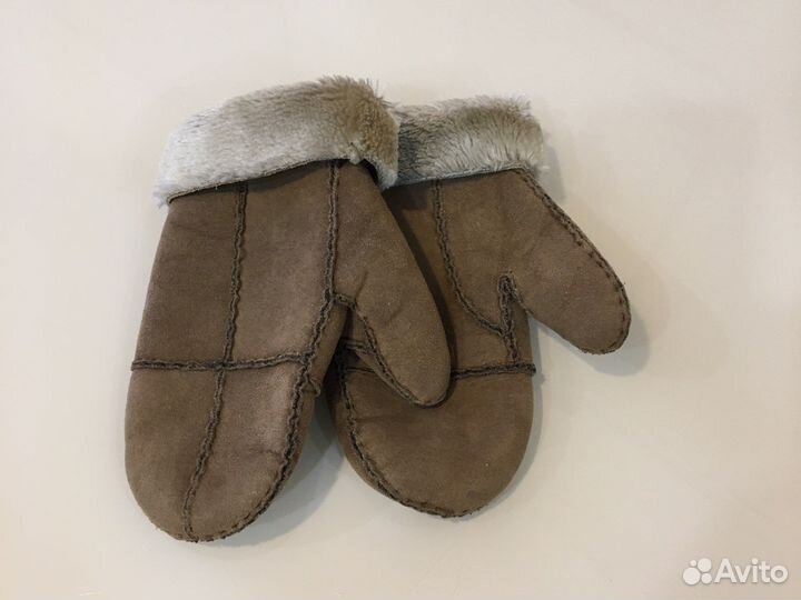 Рукавички меховые детские