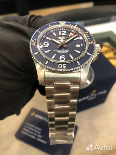 Breitling SuperOcean Blue 44MM WR1.000M