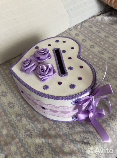 Свадебный сундучок для денег