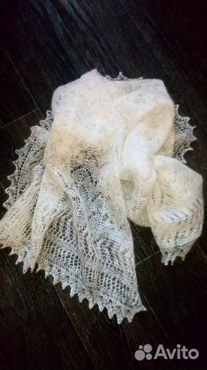 Оренбургский пуховый шарфик