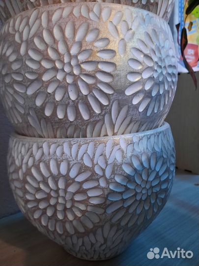 Горшок цветочный керамика