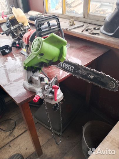 Ремонт бензопил триммеров заточка цепи