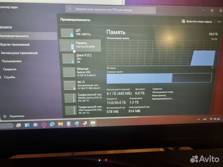 Игровой ноутбук asus rog zephyrus g15 ga502I