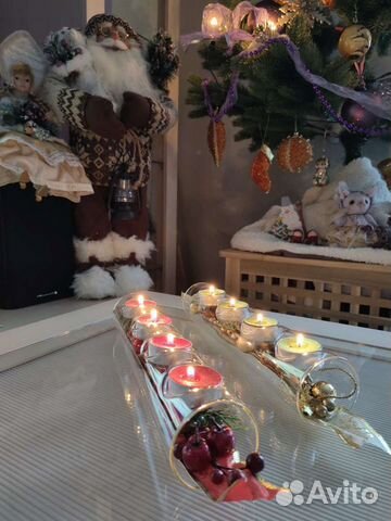 Подсвечники со сменным декором