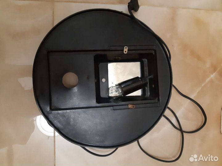 Лампа на круглый аквариум, террариум для черепах и