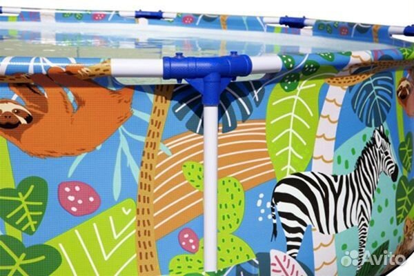 Каркасный бассейн Steel Pro 305х66см + набор