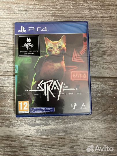 Stray игра для ps4 и на ps5(Диск.Новый)