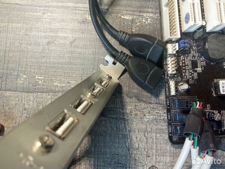 Материнская плата N68-GE3 UCC + процессор + USB