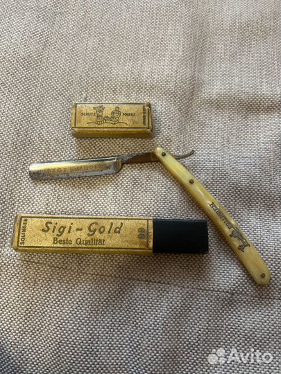 Опасная бритва solingen sigi-gold 88