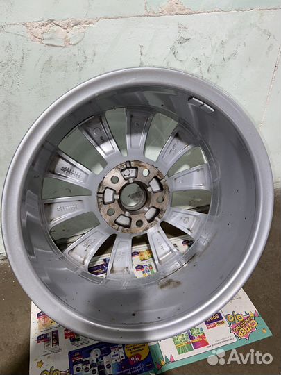 Диск skoda karoq 16 оригинал 57A601025A