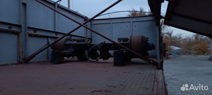 Полуприцеп бортовой МАЗ 39397, 1989