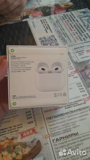 Apple AirPods ростест новые