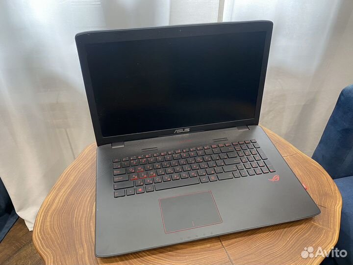 Игровой ноутбук asus rog GL752V