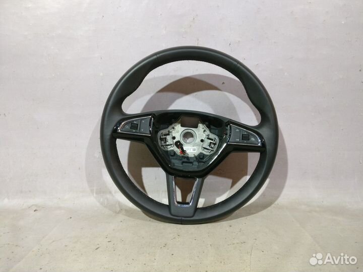 Руль Skoda Karoq Octavia A7 Кожа с подогрев 13489