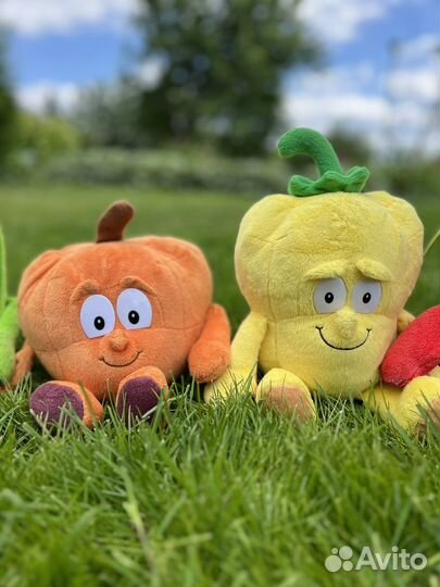 Игрушки фрукты овощи