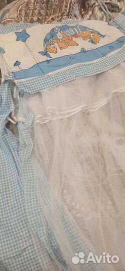 Бортики и балдахин