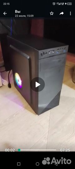 Workstation/сервер/36ядер/128 Гб ddr4/512Гб Nvme