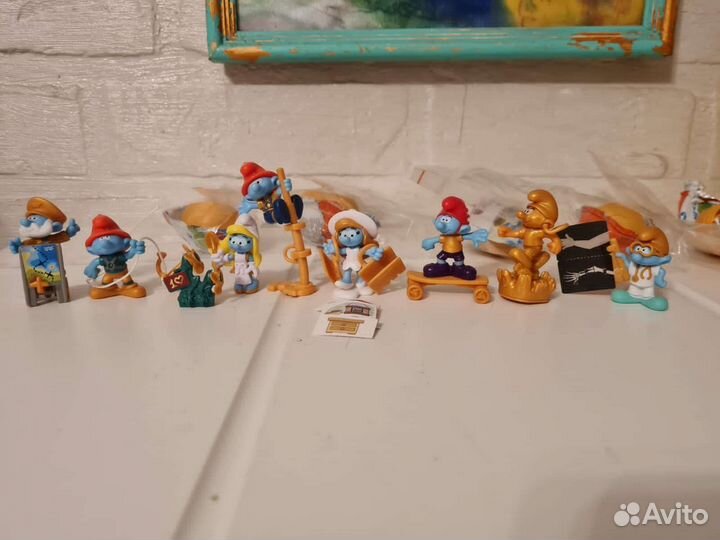 Киндер смурфики 2022